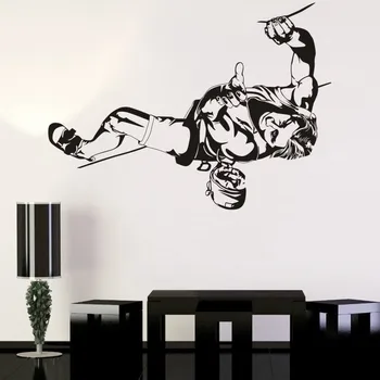 

Rock Climbing Wall Sticker Vinyl Climber Wall Decals Pegatina Decor Mural Home Decoration Extreme Sports Climbing Car Decal