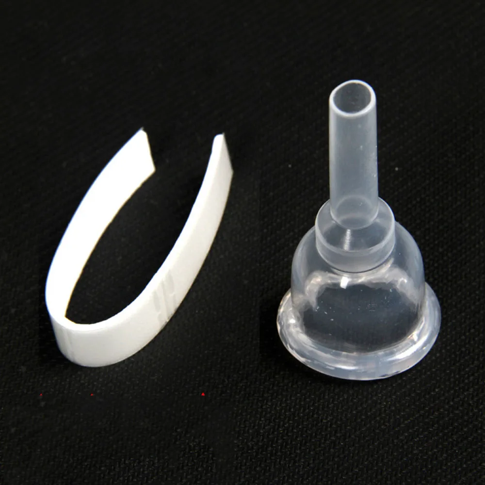 Silicone type 5 шт. латекс/силикон самоклеящийся Мужской Внешний катетер мочеприемник-дренаж пожилых недержание мочи мешок мочевой силиконовый рукав - Цвет: Silicone type