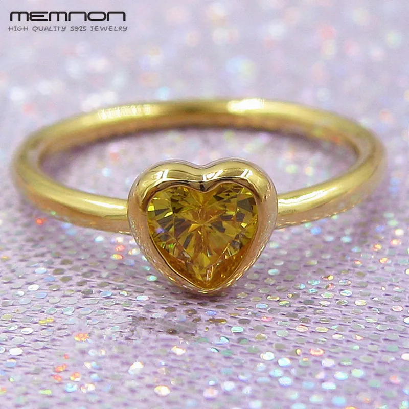 Кольцо Memnon shine в виде блестящего сердца ограниченное издание кружевные кольца