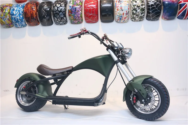 Electric Motorcycle Scooter 2 Wheels Electric Scooters 60V 2000W 20A Removable Battery Citycoco Electric Scooter (20)