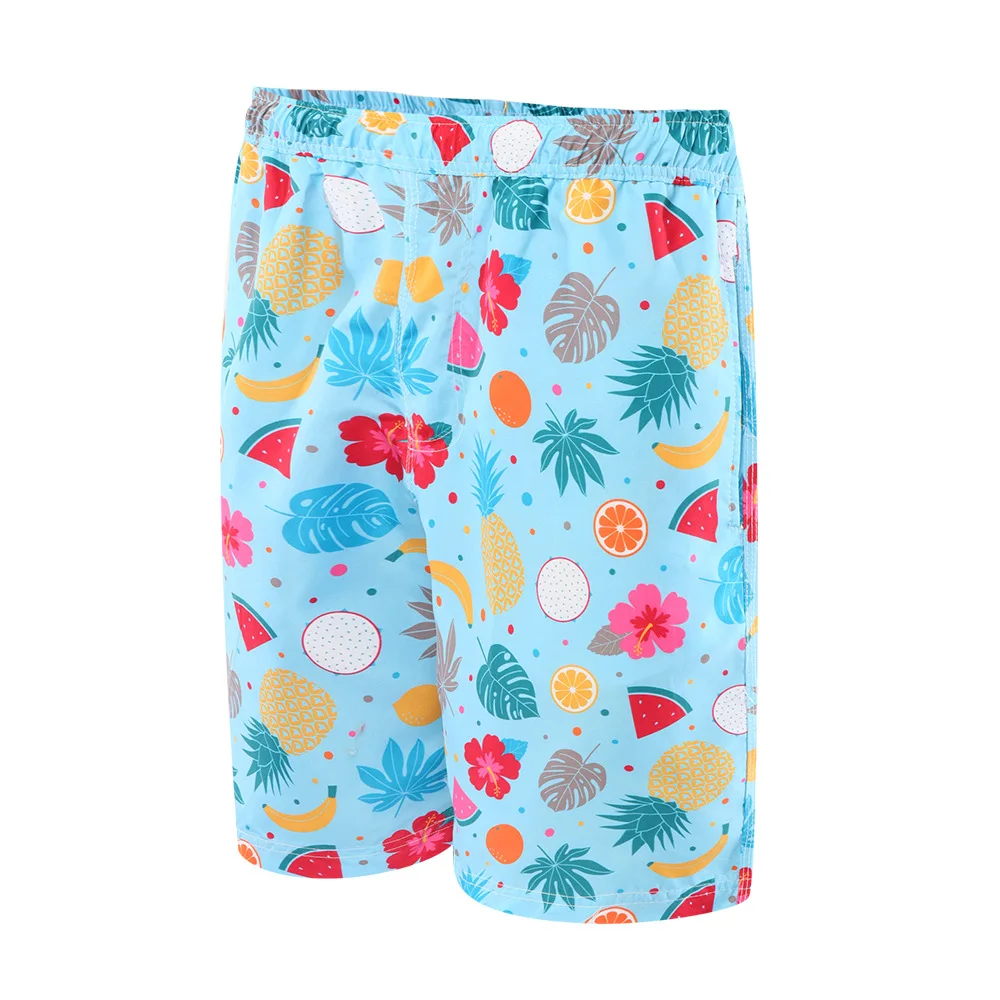 

MEN'S Beach Pants Elastic Waist Autumn New Style Harajuku-Style Multi-Element Fruit Beach Shorts Sk0052