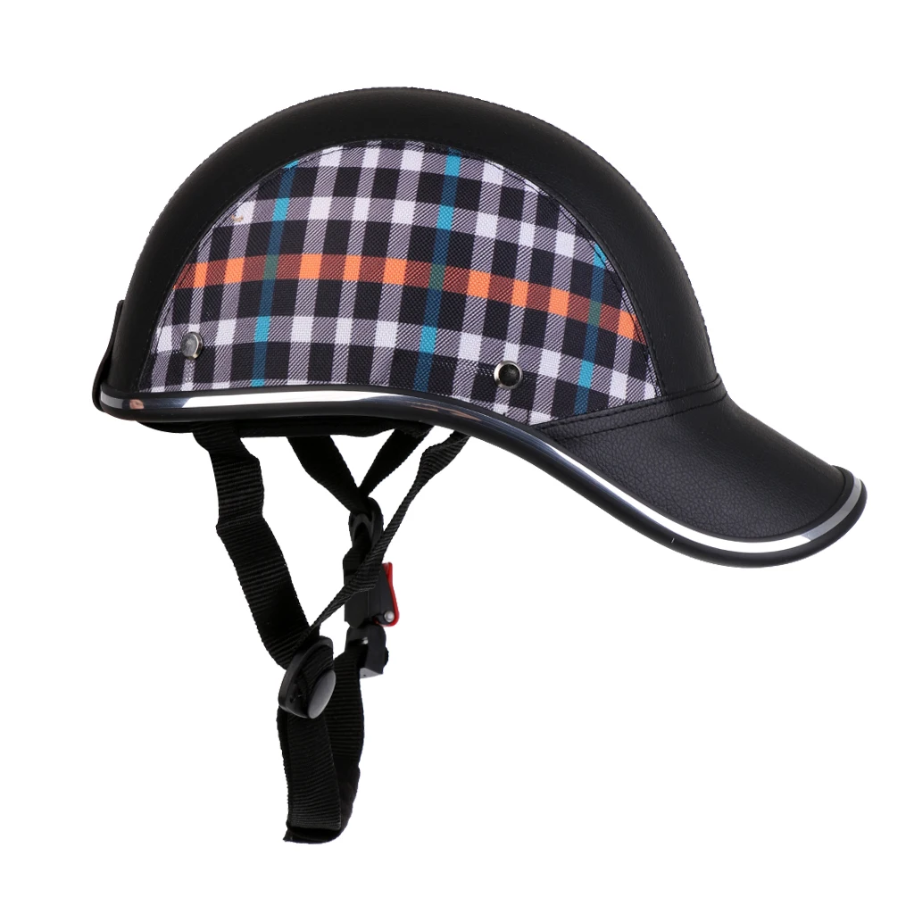 Horse Riding Helmet Breathable Motorcycle Helmet Baseball Cap Riding Hat for Hiking Riding Protective Outdoor Safety Equipment 