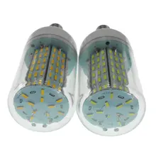 ICOCO E27 138LED 4014 SMD белый/теплый белый чехол Кукуруза Светильник лампа AC110V
