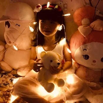 

Star Moon 1.5M -10M String Lights Indoor Room Decoration LED Curtain Light USB Battery Powered Wedding Party Fairy Light Chain