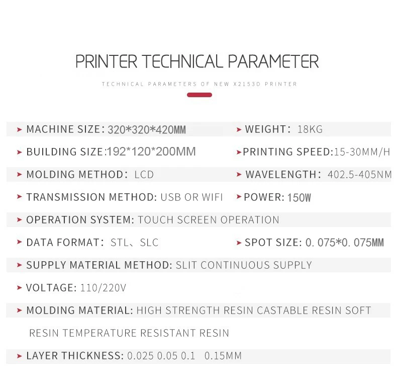 Stock 8.9 inch Industry LCD 3D printer Big building size Light Curving 3D printer LCD DLP/SLA 3D printer for Jewelry/dental
