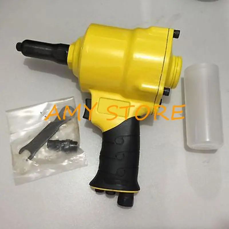 HG-A003A Air Riveter Hydraulic Pop Rivet Pneumatic Riveting Gun 3/16"(4.8mm) 5/32"(4.0mm) 1/8"(3.2mm) 3/32"(2.4mm)