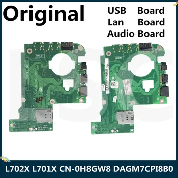 

LSC For Dell XPS 17 L702X L701X USB Board HDMI Audio Board Laptop Lan Board CN-0H8GW8 0H8GW8 H8GW8 DAGM7CPI8B0