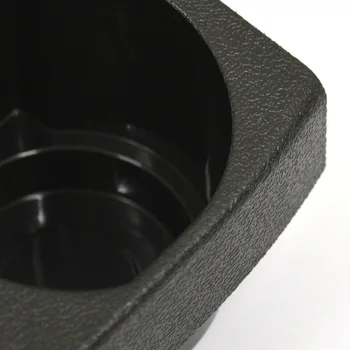 

New Cup Holder Storage Box Truck Parts Accessories Center Console Black