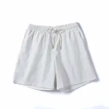 Повседневные мешковатые пляжные мужские шорты длиной до колена летние свободные шорты большого размера Короткие Hombre