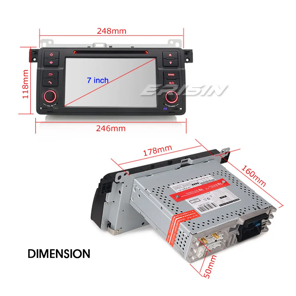 4862 7962 " Android 9,0 автомобильный стерео Мультимедийный Плеер для BMW E46 M3 Rover 75 DAB+ TPMS 4G wifi Bluetooth Автомобильный SatNav DVD