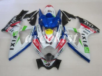 

New ABS Full Fairings Kit Fit For Suzuki GSX-R600 GSX-R750 K6 2006 2007 06 07 600 750 bodywork set Custom FIXI