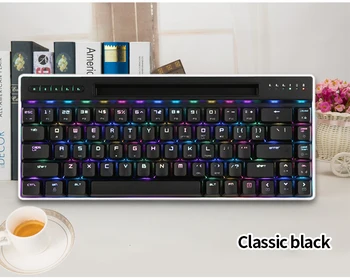 

Magician MK16 mechanical keyboard Bluetooth link supports ipad mobile phone RGB backlit gaming dedicated mechanical keyboard
