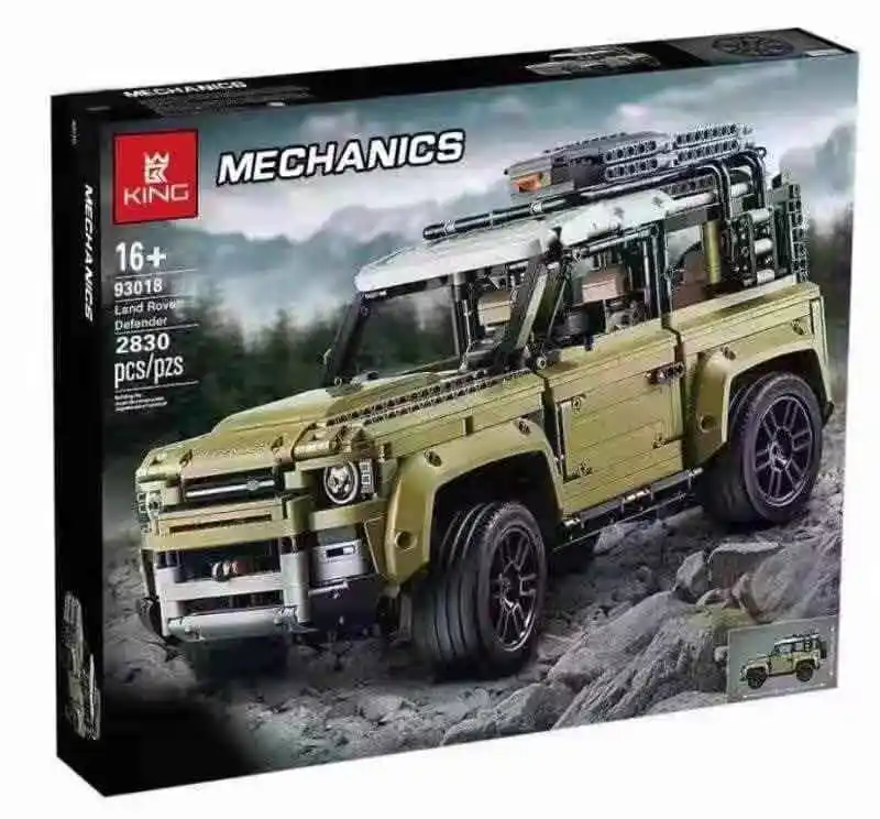 Technic Car Land Rovers Defender, 2830 шт., совместимые с Technic 42110, строительные блоки, кирпичи, развивающие игрушки для мальчиков, рождественские подарки