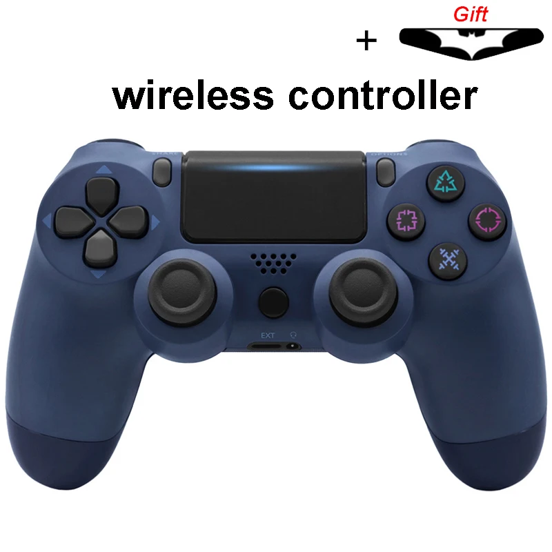 Bluetooth беспроводной джойстик для PS4 контроллер подходит для mando ps4 консоль для Playstation Dualshock 4 геймпад для PS3 - Цвет: wireless Blue