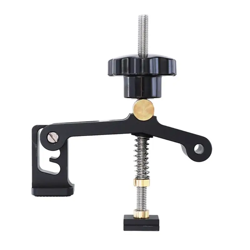 

Woodworking Chute Pressure Plate Clamp Fast Positioning Clip 45 30 Type T-track Slide Blocks DIY Tool