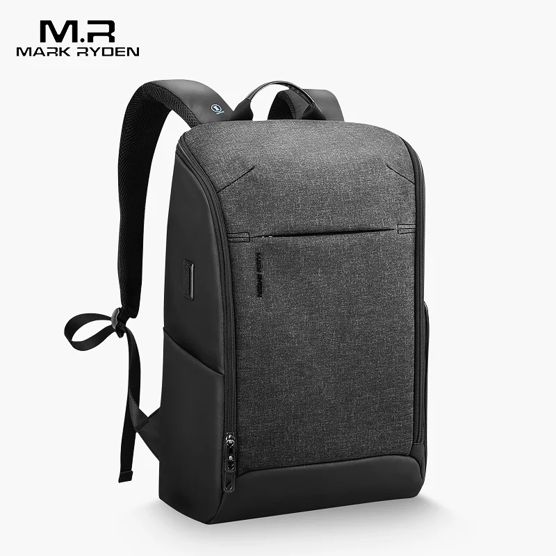 Mark Ryden 2021 New YKK Anti-thief Backpack Men Backpack 15.6 inch Laptop Backpack Water Resistant and RFID Backpack