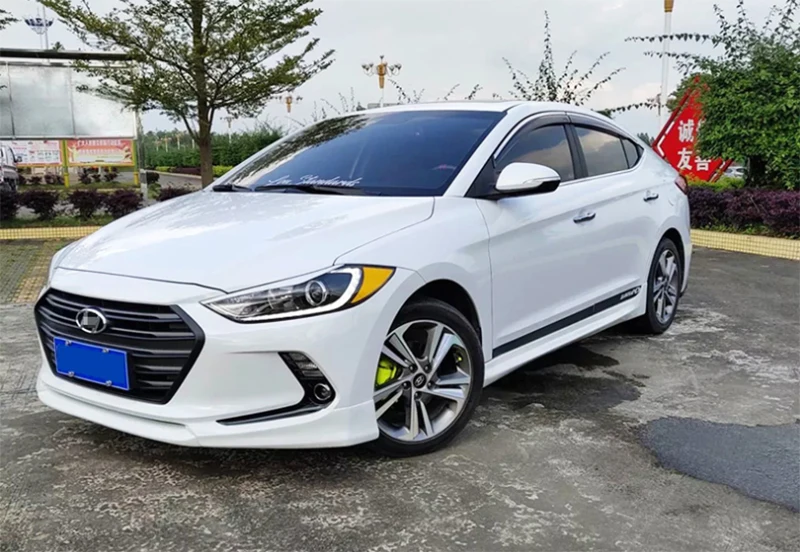 Комплект кузова Решетка переднего бампера для Hyundai Elantra 2019 комплект обшивки