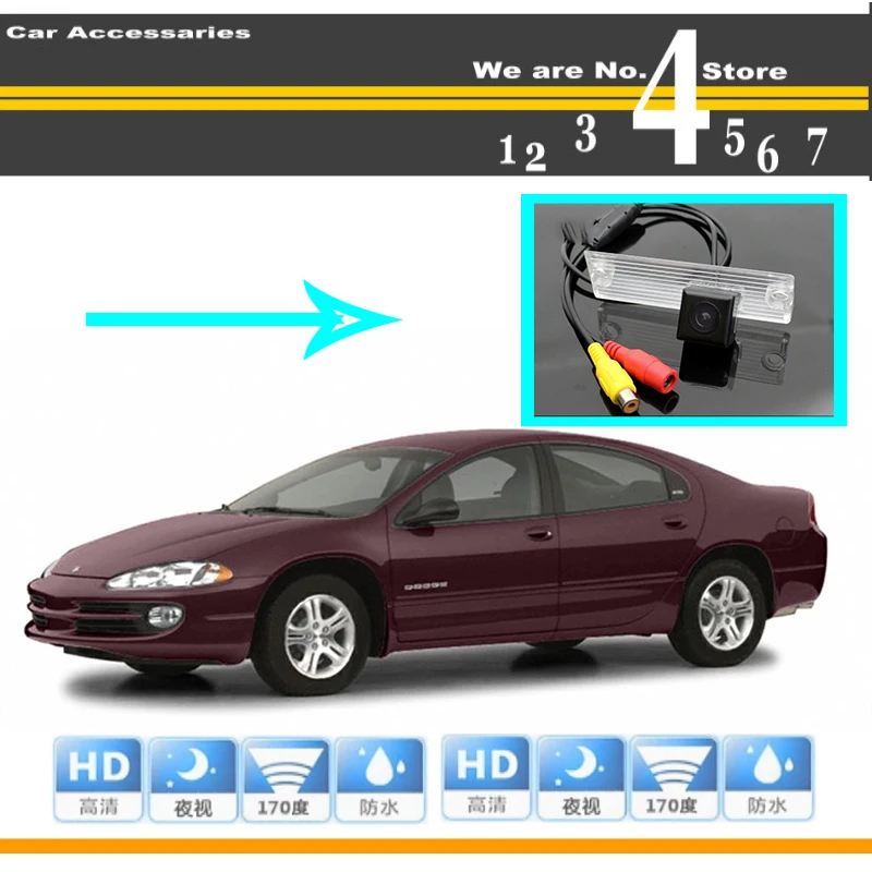 

Liislee Car Camera For Dodge Intrepid 1998~2004 High Quality Rear View Back Up Camera For PAL / NTSC to Use | CCD +RCA Connect