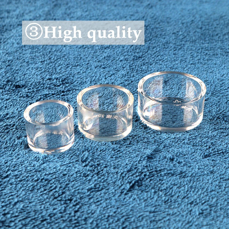 1~10Pcs 20/25/32mm Transparent Acrylic End Cap Pipe Connector Aquarium Fish Tank Water Supply Tube Plug Garden Joint Fittings