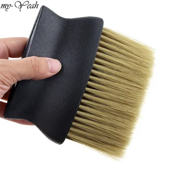 

1pcs Soft Hair Brush Neck Face Duster Hairdressing Hair Cutting Cleaning Brush For Barber Salon Hairdressing Styling Tools New