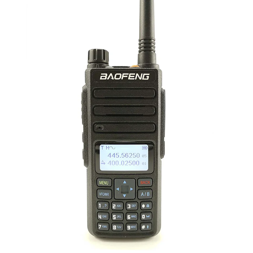Baofeng DM-1801 DMR радио Двухдиапазонная рация Tier I Tier II Dual Time slot Uhf Vhf цифровой аналоговый радиоприемник Comunicador станция - Цвет: 1 piece