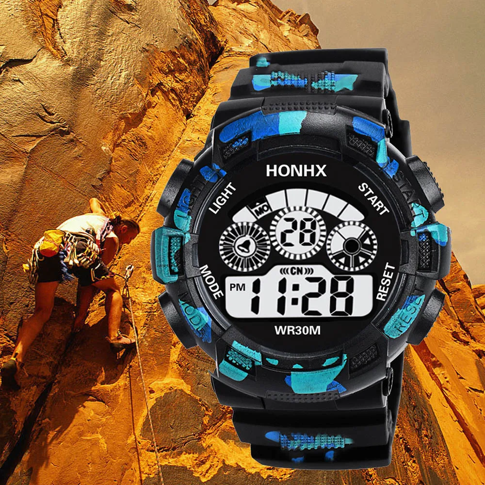 

Men's Watches Fashion Digital LED Analog Quartz Alarm Date Sports Wrist zegarek sportowy orologio uomo digitale reloj led