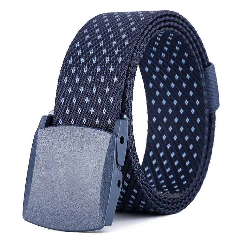 ranger belt ZLD New fashion men nylon hypoallergenic belt ladies canvas belt woven women outdoor mountaineering leisure Automatic Buckle black belt with holes Belts