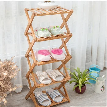 

Foldable Bamboo Vine Shoe Rack Organizer Multi-Tier Large Shoe Rack Door Shoe Stand Shelf Storage Multiple Use Bamboo Organizer