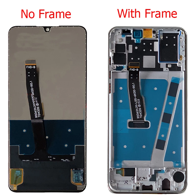 Оригинальный P30 Lite LCD для Huawei дисплей с рамкой 6 15 &quotHuawei Nova 4e MAR LX1 LX2 AL01 сенсорный