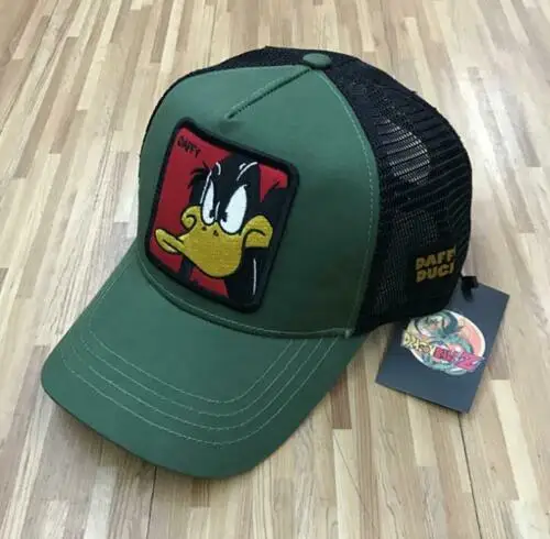 

With tag Original broidery Goorin DAFFY-GREEN A Snapback Trucker Baseball cap visor Animal Farm