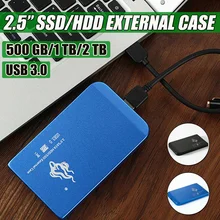 Жесткий диск 1 ТБ/2 ТБ/500 Гб USB3.0 внешний жесткий диск 2," Портативный SATA Интерфейс внешний жесткий диск HDD жесткий диск для окно/внутренний и внешний створчатый распашный Mac/ноутбук