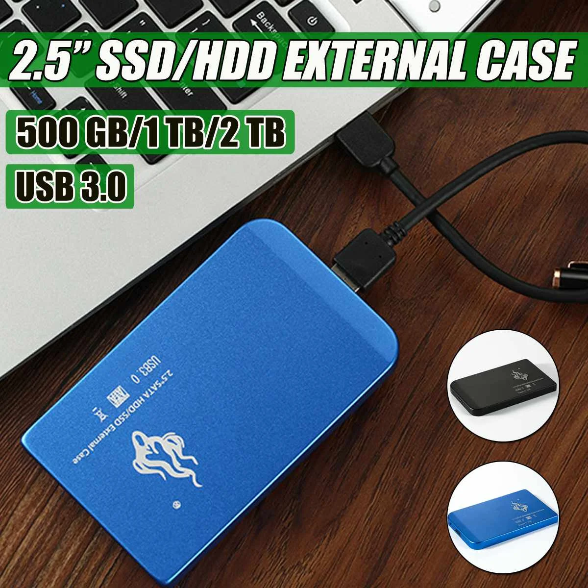 

Hard Drive Disk 1TB/2TB/500GB USB3.0 External HDD 2.5" Portable SATA Interface External Hard Disk HDD Disk for Window/Mac/Laptop