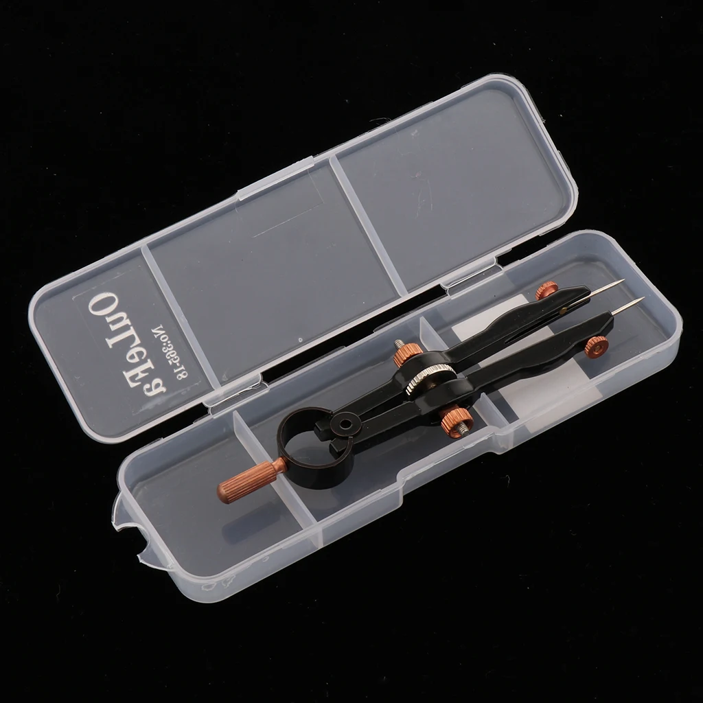 Leather Compass Drafting Compass Drawing Tools Bow Compass School Compass Spring Divider Spring Divider Calipers Compass