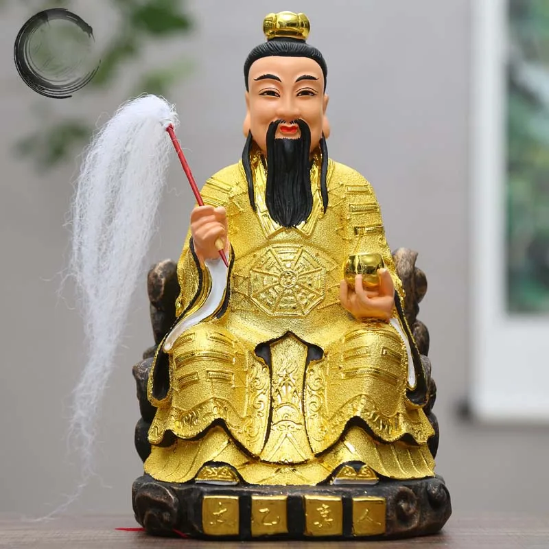 

Wholesale Buddha Taoism ZU SHI figure Southeast Asia HOME protection Propitious Prosperity FENG SHUI TAI YI ZHEN REN God statue