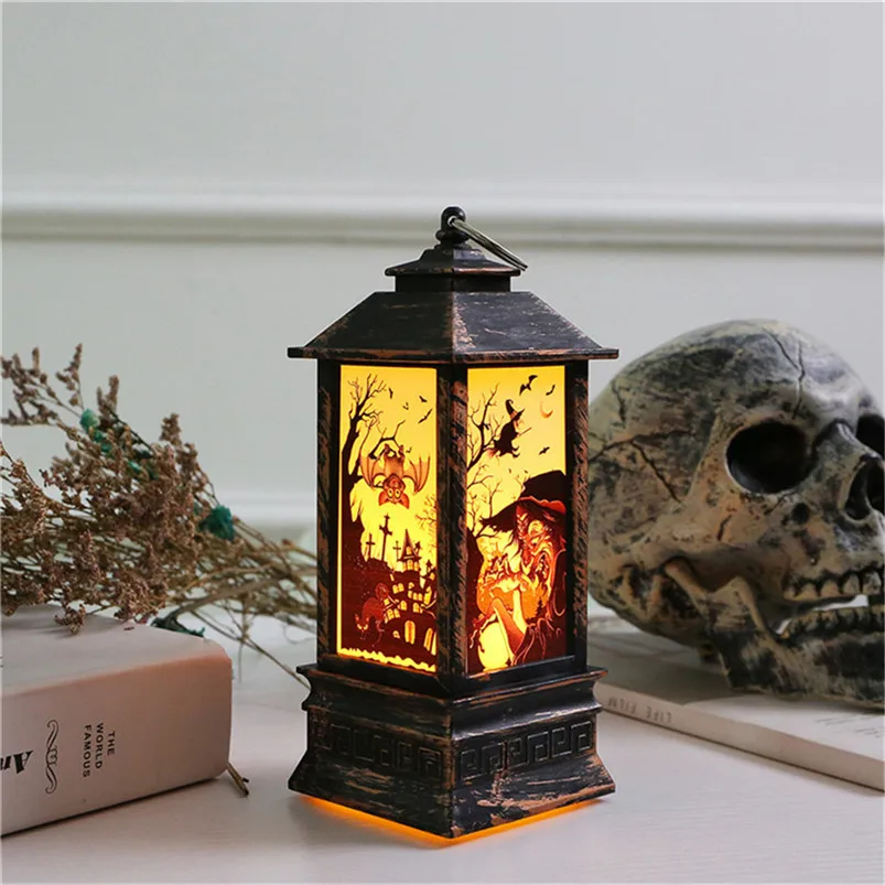 Halloween Garland Light Candle LED Light Candles for Halloween Home Decoration Party Luces Led Decoracion 40JUL310