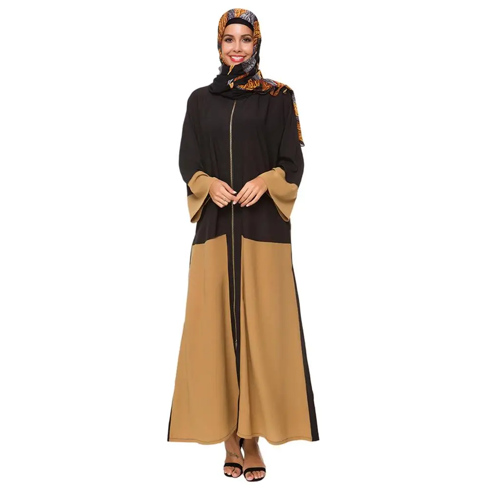 Женский Мусульманский Абая кафтан Исламский длинный Jilbab Дубайский халат на
