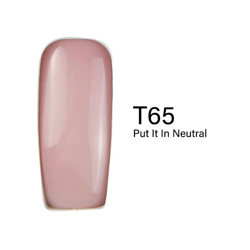 15 мл Гель-лак для ногтей основа и верхнее покрытие Гель-лак светодиодный фонарь цветной гель для ногтей стемпинг для украшения ногтей Краска Гибридный Гель-лак - Цвет: T65
