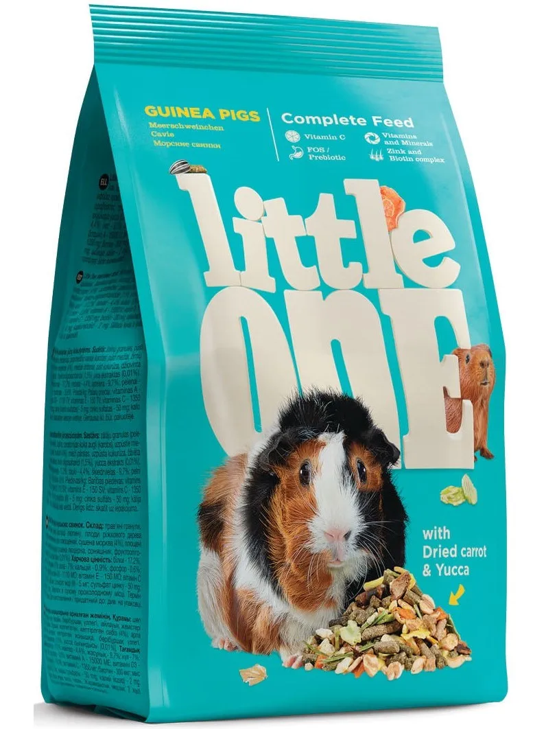 Little One корм для морских свинок Ассорти 900 г. | Дом и - Цена: 269,00 руб.