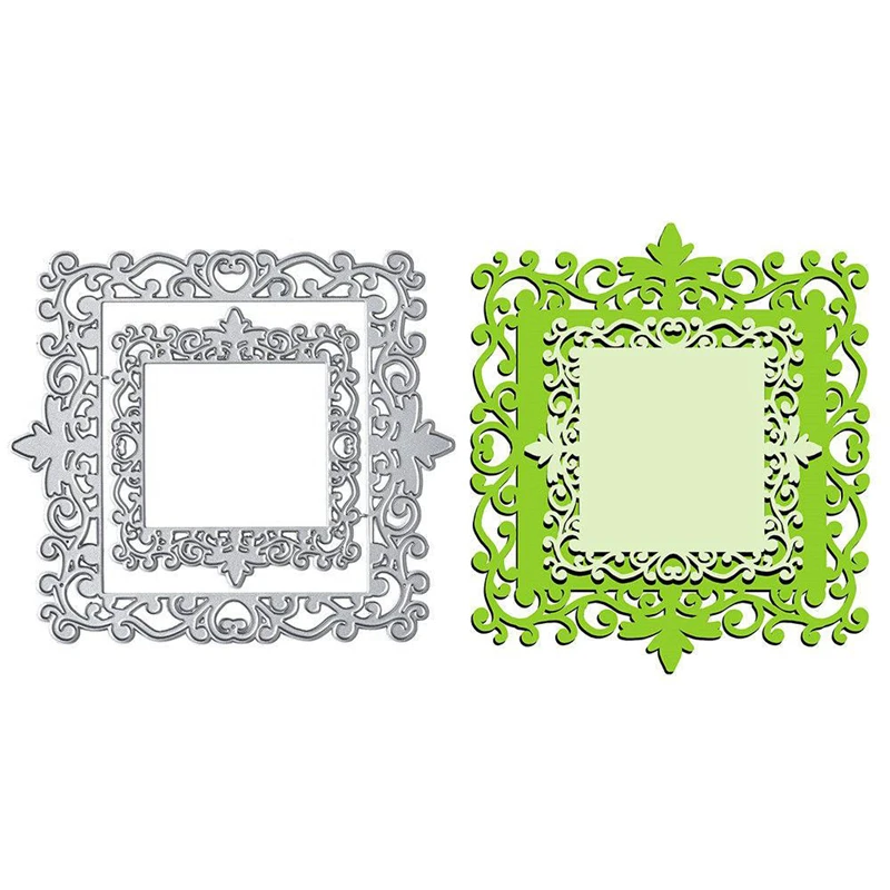 oval lace frame metal cutting dies scrapbook paper craft card photo album making