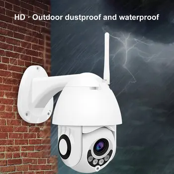 

1080P Outdoor Home IP Camera Two Way Audio Night Vision WiFi Wireless 360 degree Full views Camera Safety Monitor