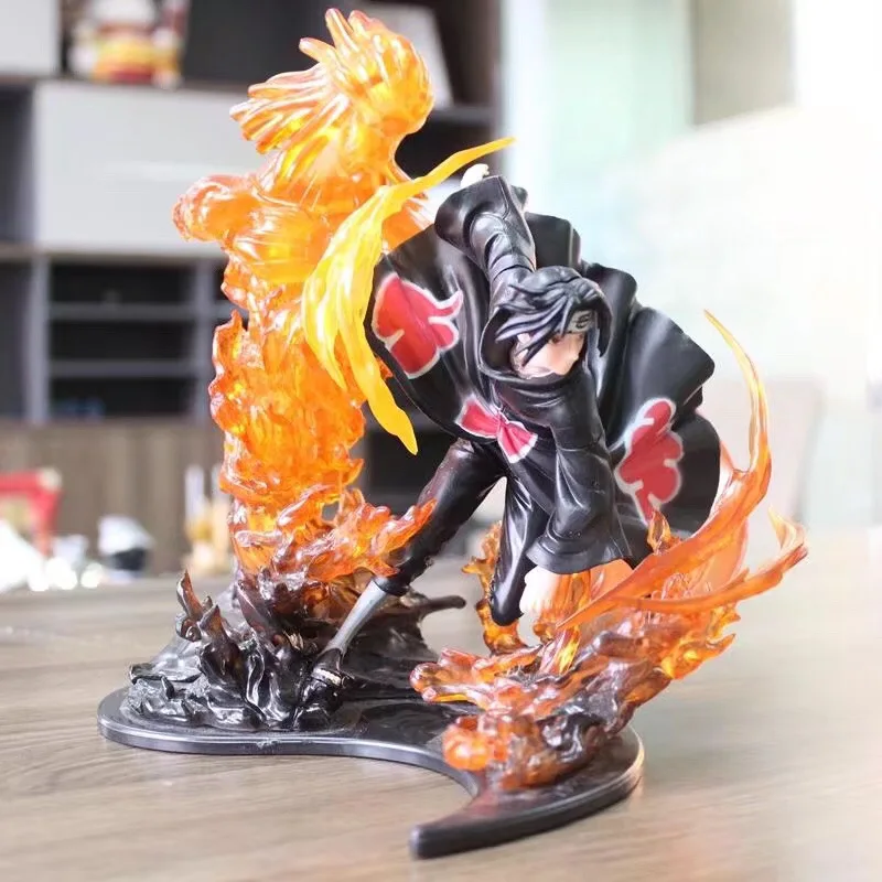 Наруто Shippuden нулевое пламя Takehaya Susanoo жизнь& Amp; Учиха Итачи Саске гаражный комплект