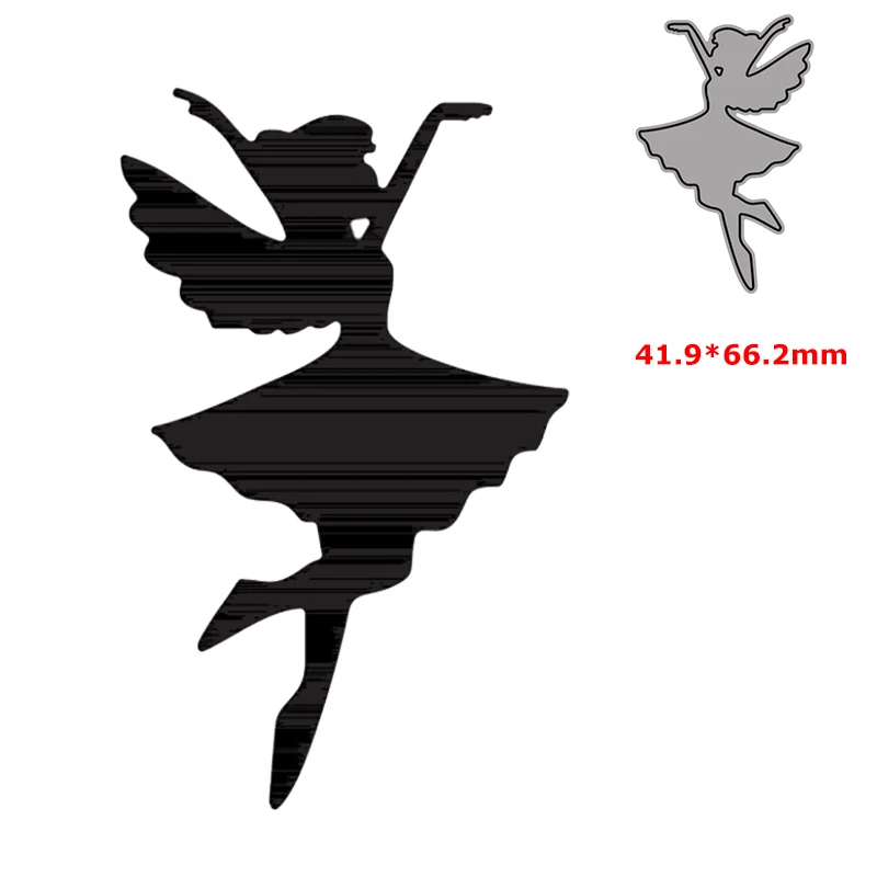 

Metal cutting dies cut die mold flying girl decoration diy Scrapbook paper craft knife mould blade punch stencils dies