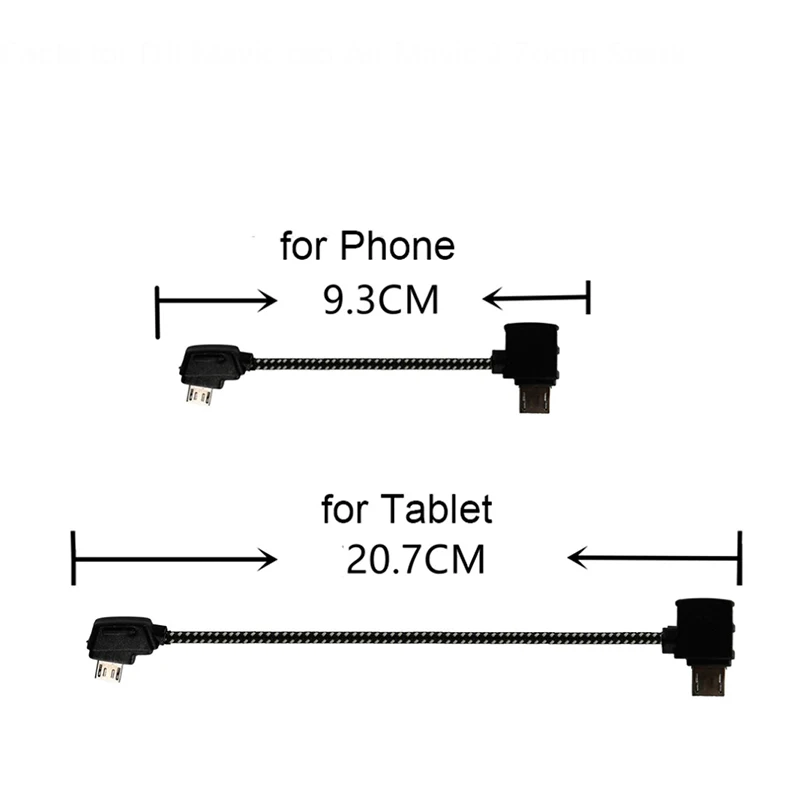 Планшет контроллер адаптер Micro-USB обратный type-C порт кабельный разъем для DJI Mavic Pro Platinum Air Mavic 2 Mini линия передачи данных