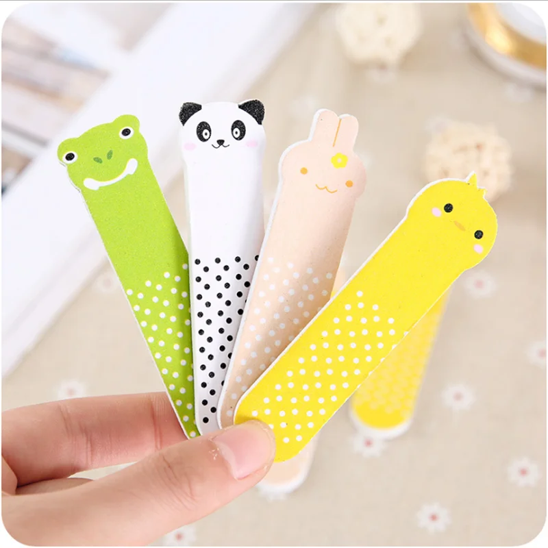 4Pcs 9cm 10 шт. пилочка для ногтей шлифованный песочный блок двухсторонняя полированная полоска для дизайна ногтей инструменты пилочки для ногтей аксессуары для ногтей - Цвет: 4Pcs 9cm