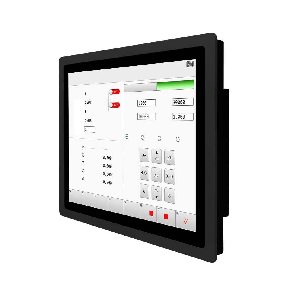 인치 IP65 방수 임베디드 산업용 터치 스크린 패널, pc 모니터, 와이파이 4G GSM