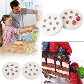 

3D Blueberry Raspberry Silicone Cake Fondant Mold Cake Decorating Tools Soap Mold Chocolate Pastry Tool Kitchen Tools Dropship