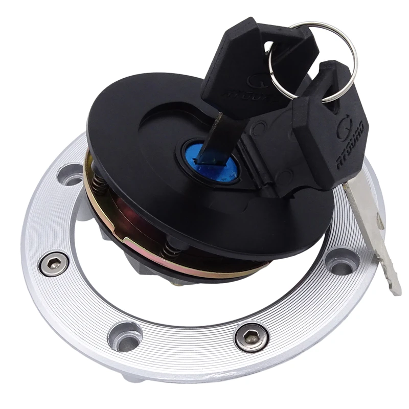 Baceyong Kit Verrouillage Bouchon Essence + Contact + Siège – Compatible Suzuki SV650, DL1000, GSXR600/750/1000