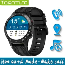 Torntisc 2G Смарт-часы Android gps Bluetooth Sim карта альтиметр барометр поддержка пульса монитор артериального давления умные часы