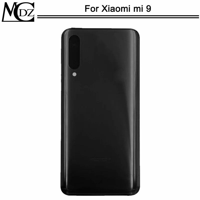 mi 9 крышка батареи для Xiaomi mi 9 чехол задняя крышка задняя дверь корпус крышка Запасная часть
