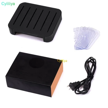 

5pcs 4USB Smart And Quick Charging Station Detachable Universal Multi-Port USB Charging Station, 24W 4-Port USB Charging Dock